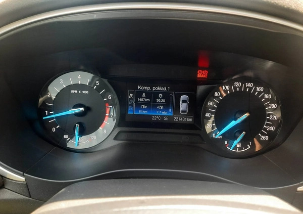 Ford Mondeo cena 31200 przebieg: 228831, rok produkcji 2015 z Żarki małe 46